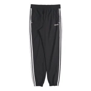 adidas neo M Ce 3s Wv Tp Side Stripe Casual Sports Bundle Feet Long Pants Black GP4910