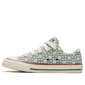 (GS) Converse Chuck Taylor All Star Low Top Denim 'Blue' 668034C
