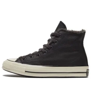 (WMNS) Converse Chuck 70 Hi 'Cozy Club - Almost Black' 569516C