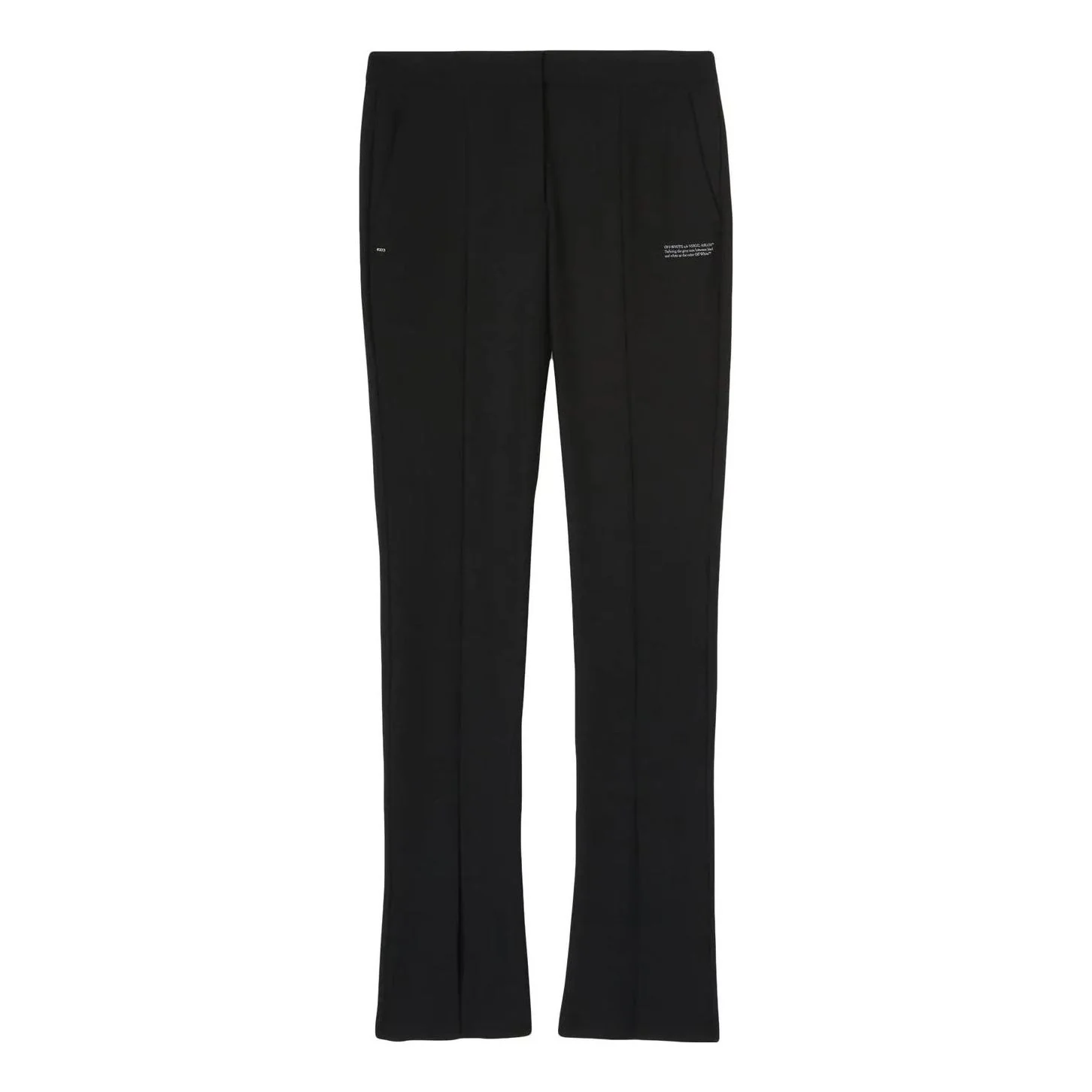 (WMNS) Off-White High-Waisted Tailored Trousers 'Black' OWCA136C99FAB0011001