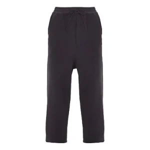 adidas Y-3 Classic Terry Cropped Pants 'Black' FN3392