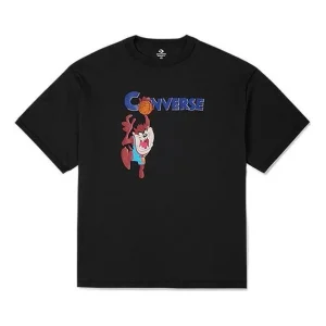 Converse x Space Jam: A New Legacy Court Ready Tee Asia Sizing 'Black' 10023071-A01