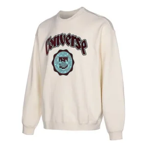 ConverseUniversity Crew Sweatshirt Asia Sizing 'White' 10025048-A02