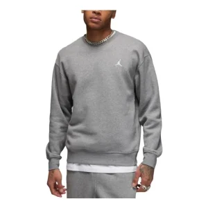 Air Jordan Fleece Crewneck Sweatshirt 'Grey' FJ7776-091