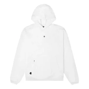 Converse Court Ready Vented Pullover Hoodie Asia Sizing 'White' 10020972-A01