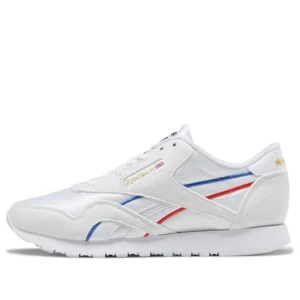 (WMNS) Reebok Classic Nylon 'Collage of Flags - Radiant Red Blue' EG5909