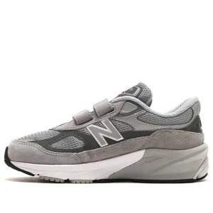 (PS) New Balance 990v6 Hook & Loop Little Kids 'Castlerock' PV990GL6