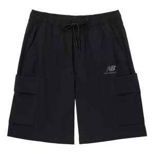 New Balance NBX Holiday Woven Pocket Shorts Asia Sizing 'Black' AMS32370-BK
