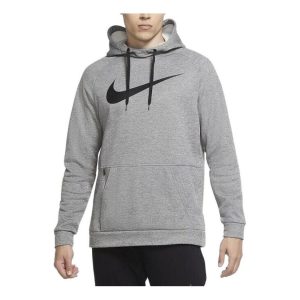 Nike Therma Pullover Swoosh Training Hoodie 'Dark Grey Heather' CU6238-063