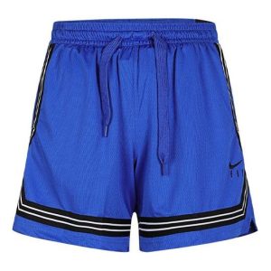 (WMNS) Nike Fly Crossover Casual Sports Basketball Training Shorts Blue CK6600-463