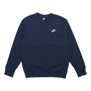 Nike Basic Chest logo Round Neck Navy Blue BV2667-410