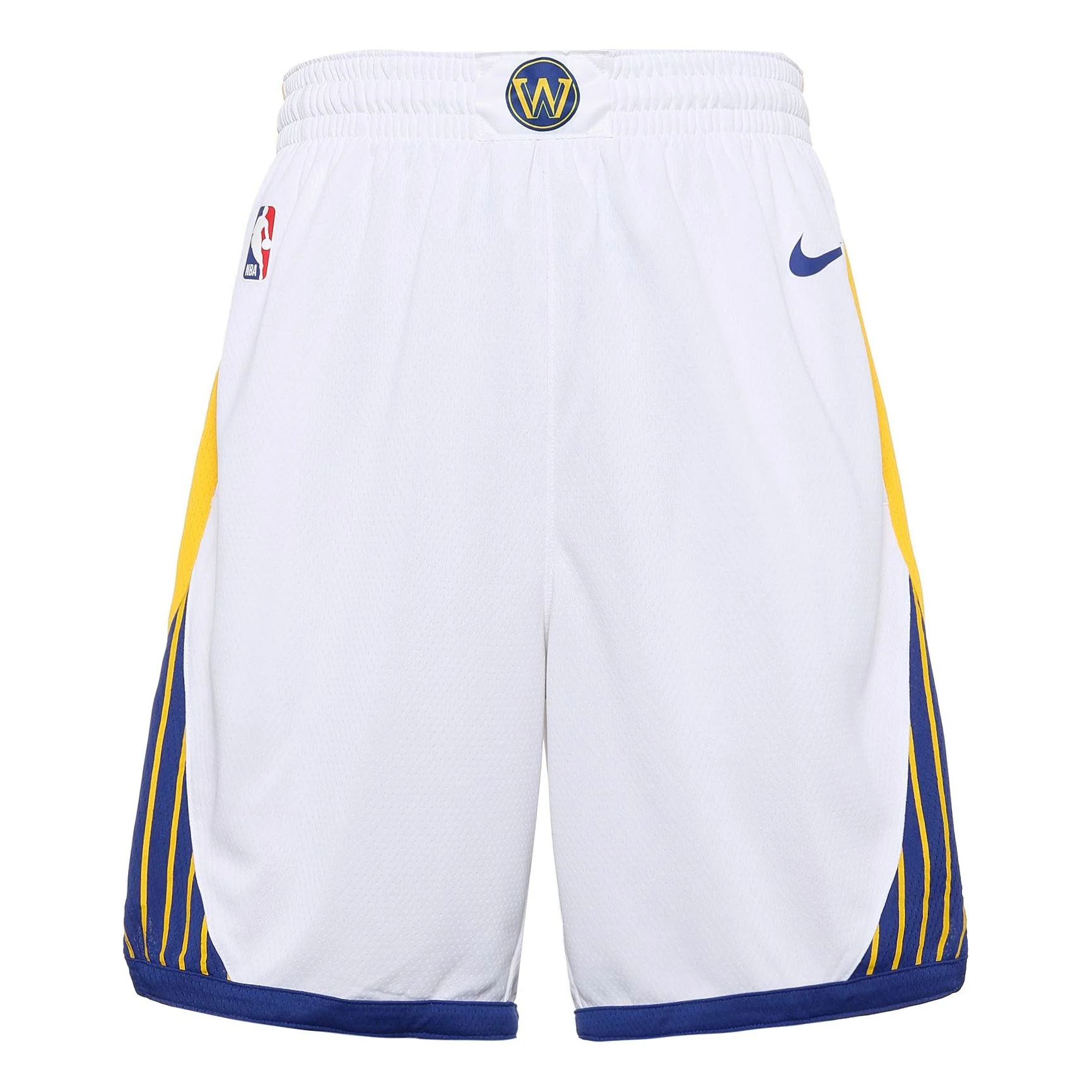 Nike Men NBA Swingman Shorts Golden State Warriors White AV4971-100
