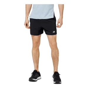 New Balance Accelerate 5 Inch Shorts Asia Sizing 'Black' MS23228-BK