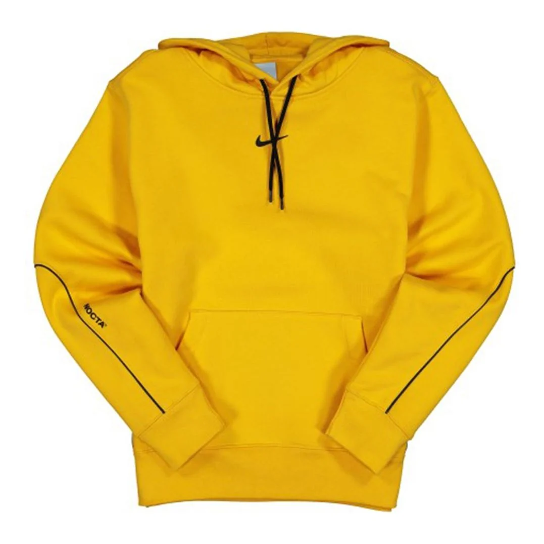 Nike x NOCTA Drake Edging Fleece Hoodie Asia Sizing 'Gold' DA4104-739