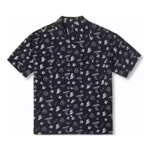 Converse Skateboard Shirt Asia Sizing 'Black' 10026163-A02
