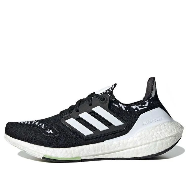 (WMNS) adidas Ultraboost 22 'Black White Almost Lime' GX8019