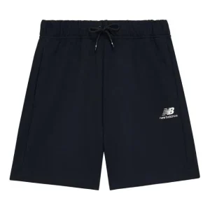 New Balance Logo Cotton Shorts Asia Sizing 'Black' 5VD24213-BK