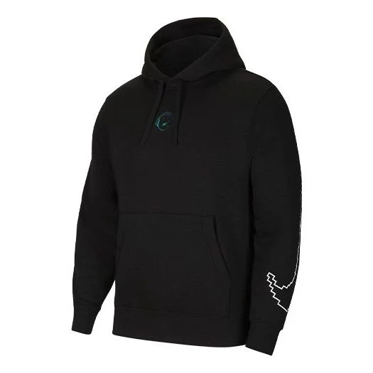 Nike Sportswear Club Fleece Pullover Hoodie 'LOL Black' DD5886-010