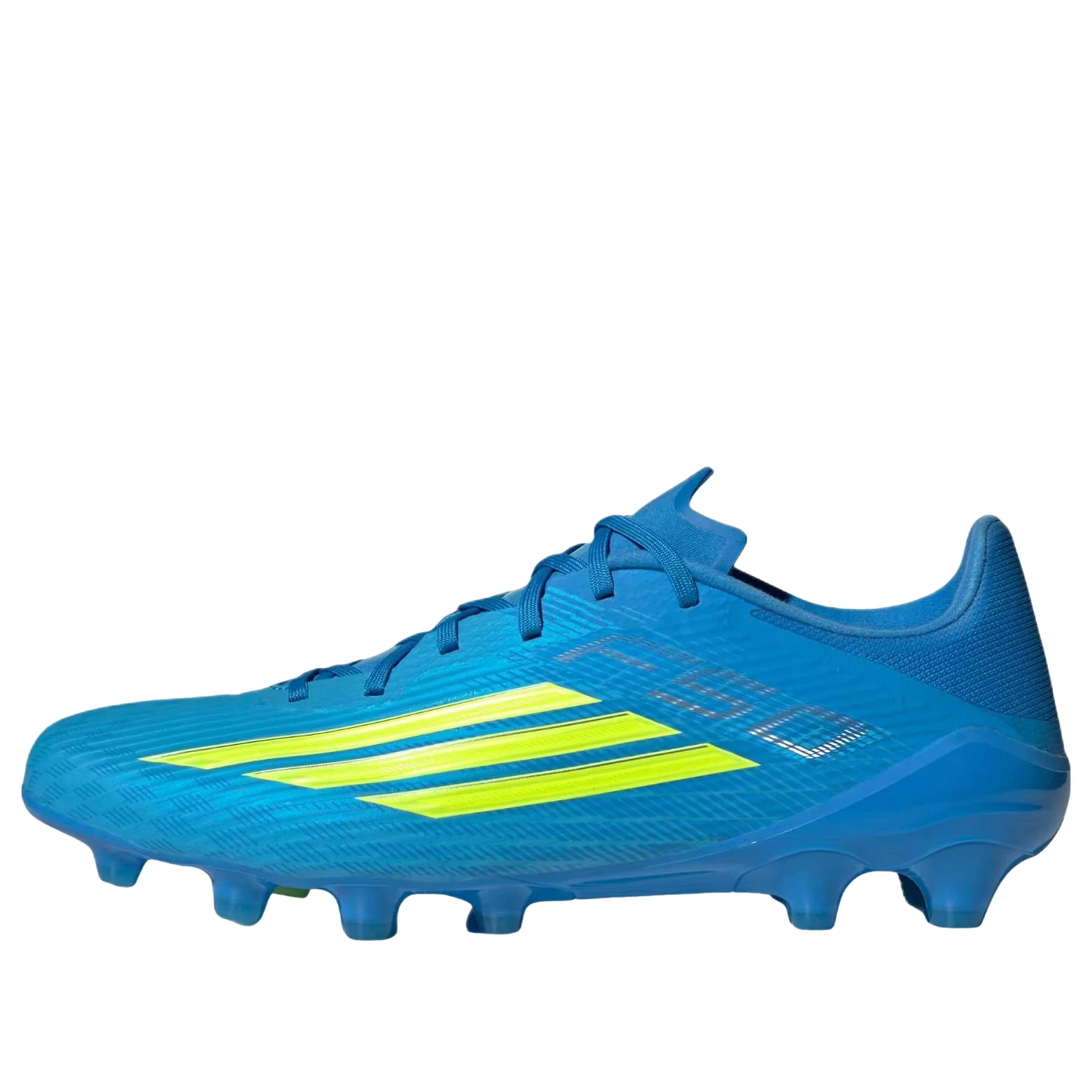 adidas F50 League HG/AG 'Lucid Ray Blue Team Solar Yellow 2 Lucid Aquamarine' JQ4349