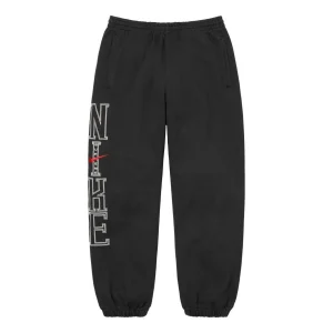 Supreme x Nike Sweatpants 'Black White' SUP-SS24-165