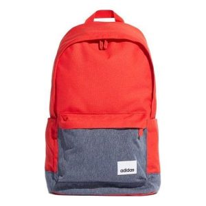 adidas Mochila Linear Classic Casual Bag 'Red Grey' EI9880