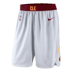 Nike NBA Cleveland Cavaliers Association Swingman Shorts 'White Red' 866791-100