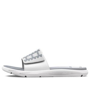 Under Armour Mercenary Slide 'White Halo Grey' 3025851-100