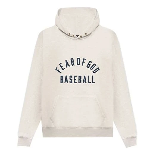 Fear of God Baseball Hoodie 'Cream Heather' FG50-046OFL-101