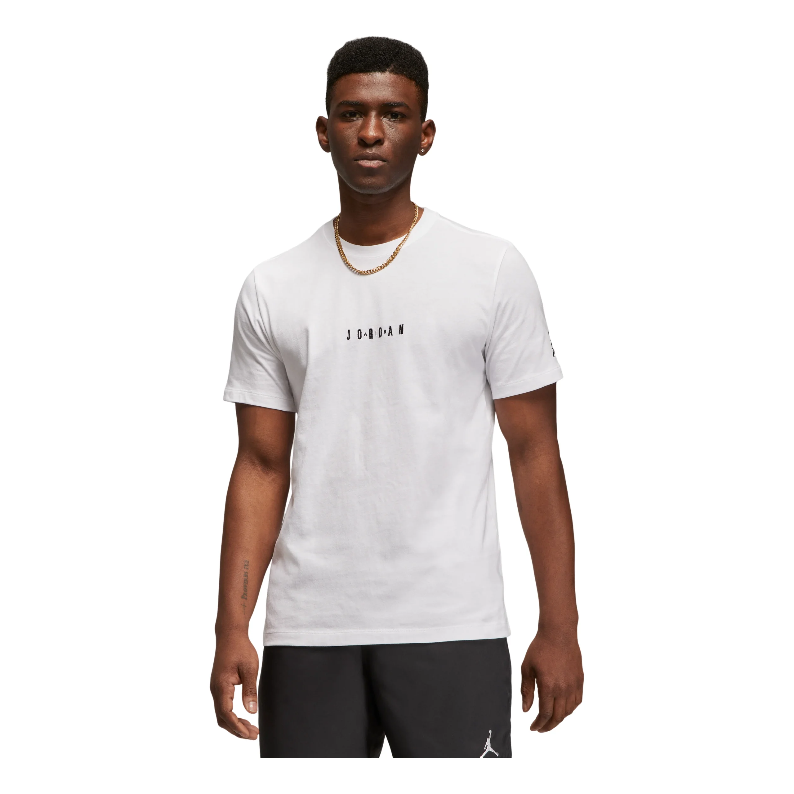Air Jordan Word mark T-Shirt 'White' DM3182-100