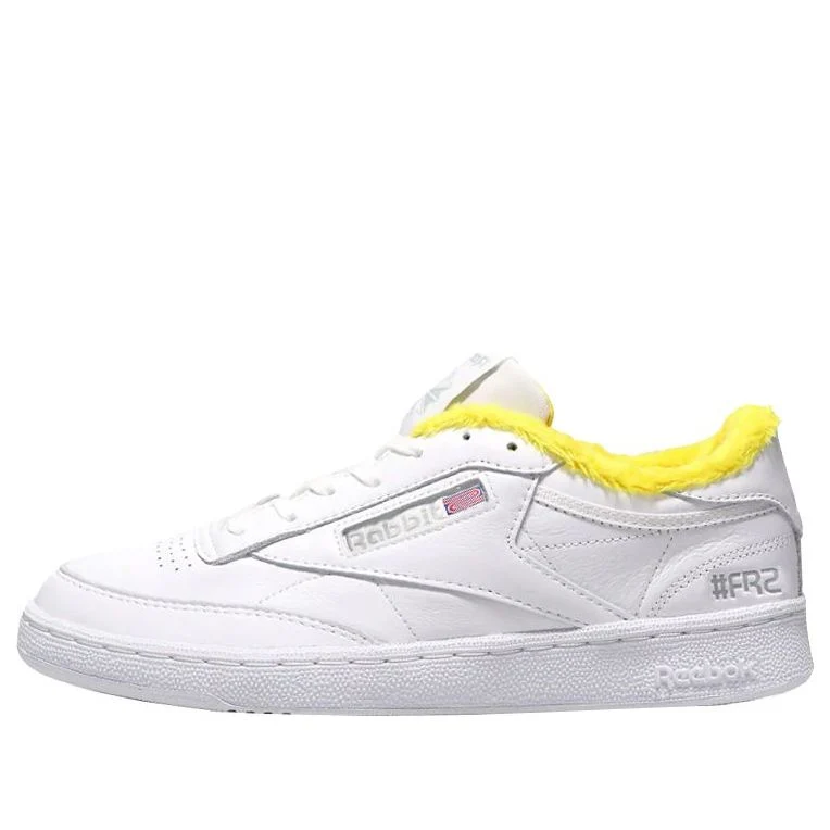 Reebok atmos x #FR2 x Club C 85 'White Yellow' GZ4036