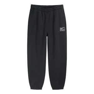 Nike x Stussy Sweatpants 'Black' DN4030-010
