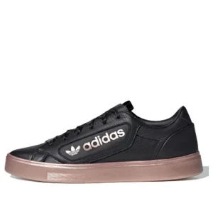 (WMNS) adidas Sleek 'Black Copper Metallic' EG7747