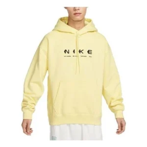 Nike SB Fleece Pullover Skate Hoodie 'Yellow' DV9047-706