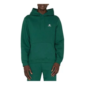 Converse Go-To Embroidered Star Chevron Hoodie Asia Sizing 'Green' 10023874-A05
