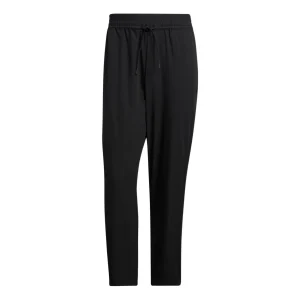 Men's adidas originals Lw Woven Pant Solid Color Drawstring Lacing Sports Pants/Trousers/Joggers Black HM8022