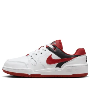 (GS) Nike Full Force Low 'White Mystic Red' FV5929-100