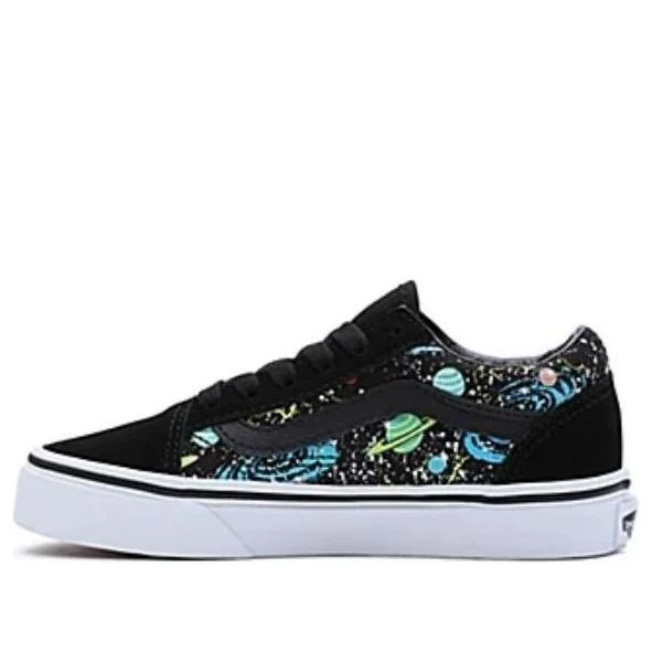 (PS) Vans Old Skool Glow Shoes 'Black Blue Green' VN0A7Q5FBPB