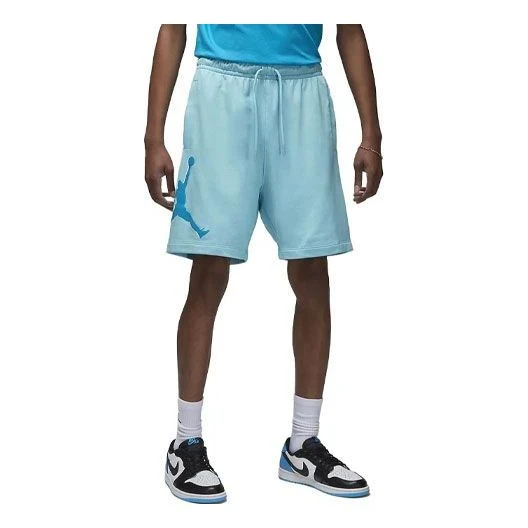 Air Jordan Essentials Fleece Shorts 'Bleached Aqua' DX9667-464