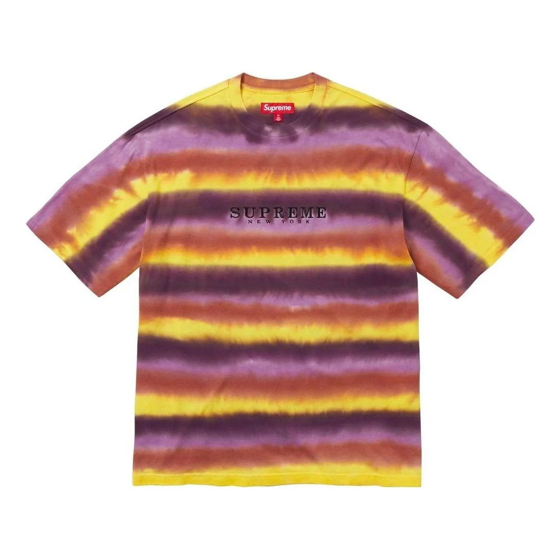 Supreme FW23 Week5 Dyed Stripe T-shirt 'Yellow' SUP-FW23-100