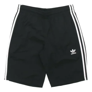 adidas originals 3-stripes Swim Stripe Casual Sports Shorts Black CW1305