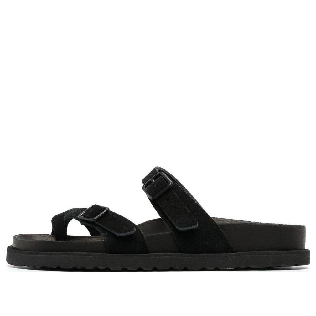 (WMNS) Birkenstock 1774 III Mayari Suede Leather Narrow Fit 'Black' 1025381
