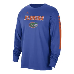 Air Jordan Florida College Long-Sleeve T-Shirt 'Royal Blue' FN2783-480