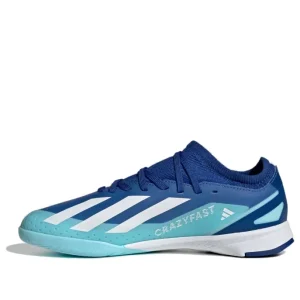 (GS) adidas X Crazyfast.3 Indoor Soccer Shoes 'Blue' IE1562