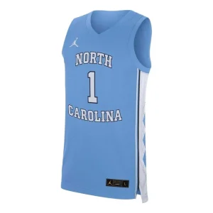 Air Jordan North Carolina Tar Heels #1 Replica Basketball Jersey 'Carolina Blue ' AT8799-UNC