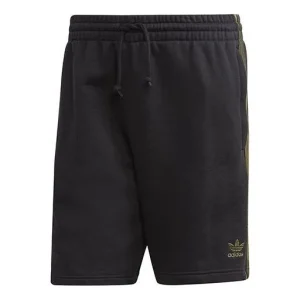 adidas originals Camo short Leisure Sports Shorts Men's Black FM3364