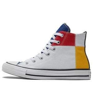 (GS) Converse Chuck Taylor All Star High 'White Green Red Yellow' A03582C