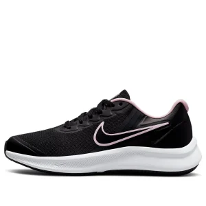 (GS) Nike Star Runner 3 'Black Light Pink' DA2776-002