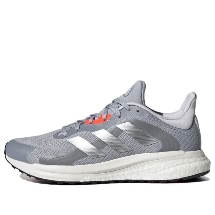 (WMNS) adidas Solarglide 4 ST 'Halo Silver Solar Red' FY4110