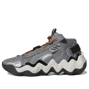 (WMNS) adidas x Candace Parker Exhibit B Mid 'Grey Black' GZ2351