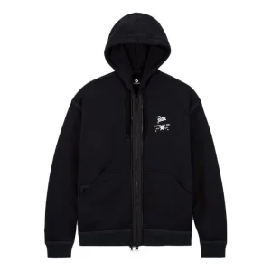 Converse x Patta Four-Leaf Clover Utility Fleece Hoodie Asia Sizing 'Black' 10024664-A01